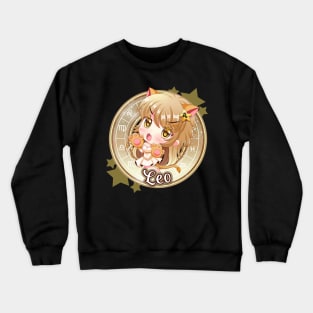 Chibi Leo Crewneck Sweatshirt